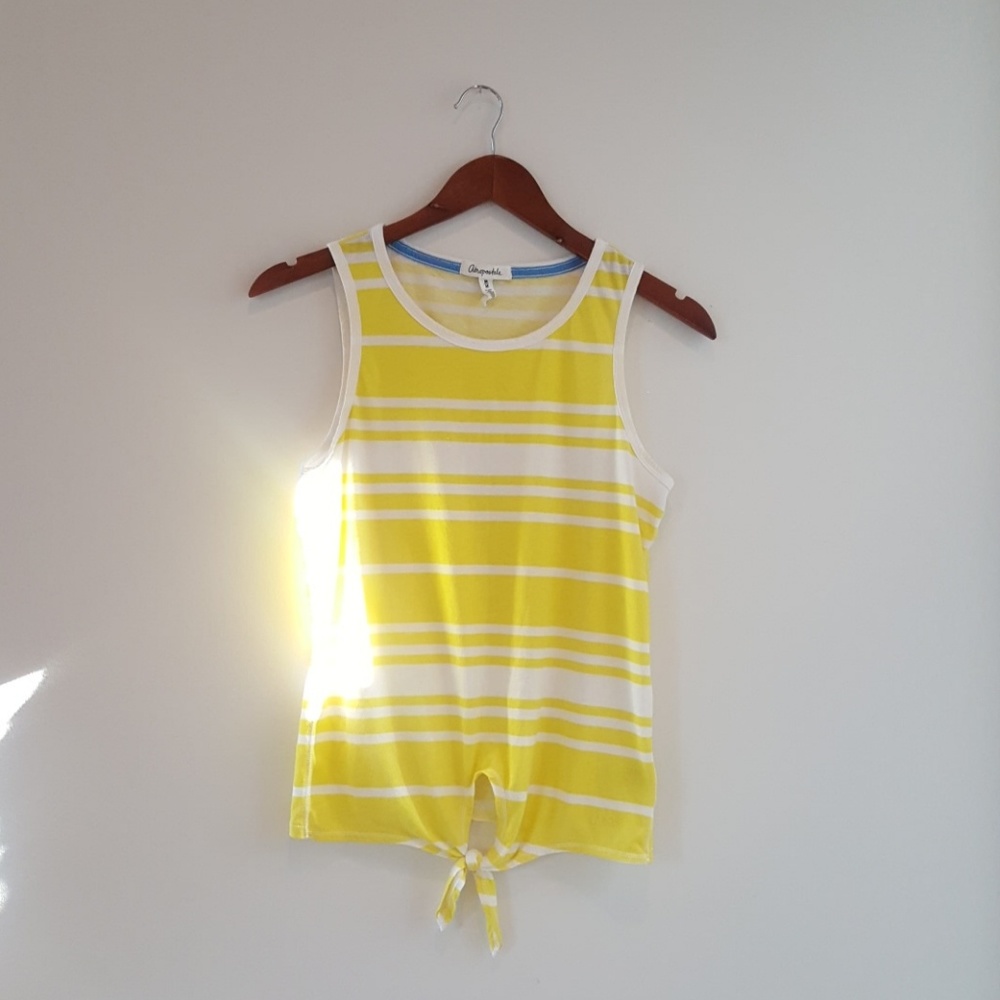 💙SOLD💙New Yellow Aeropostale Top